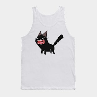 vintage-cat-angry Tank Top